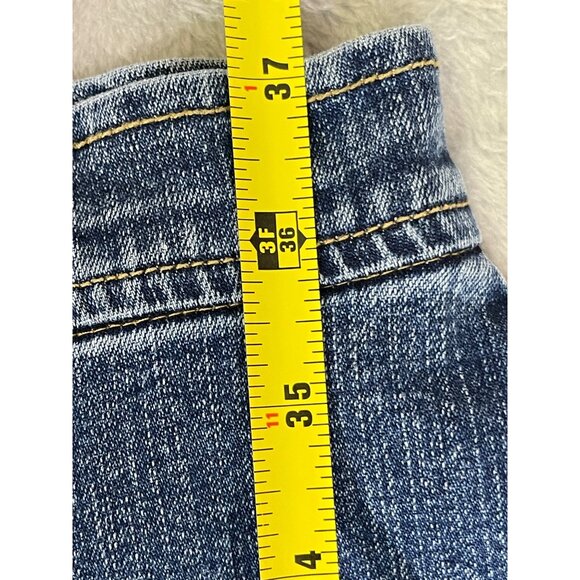 L.A, Blues womens plus size 18W stretch denim jean long skirt split 13" and leng - Picture 15 of 16